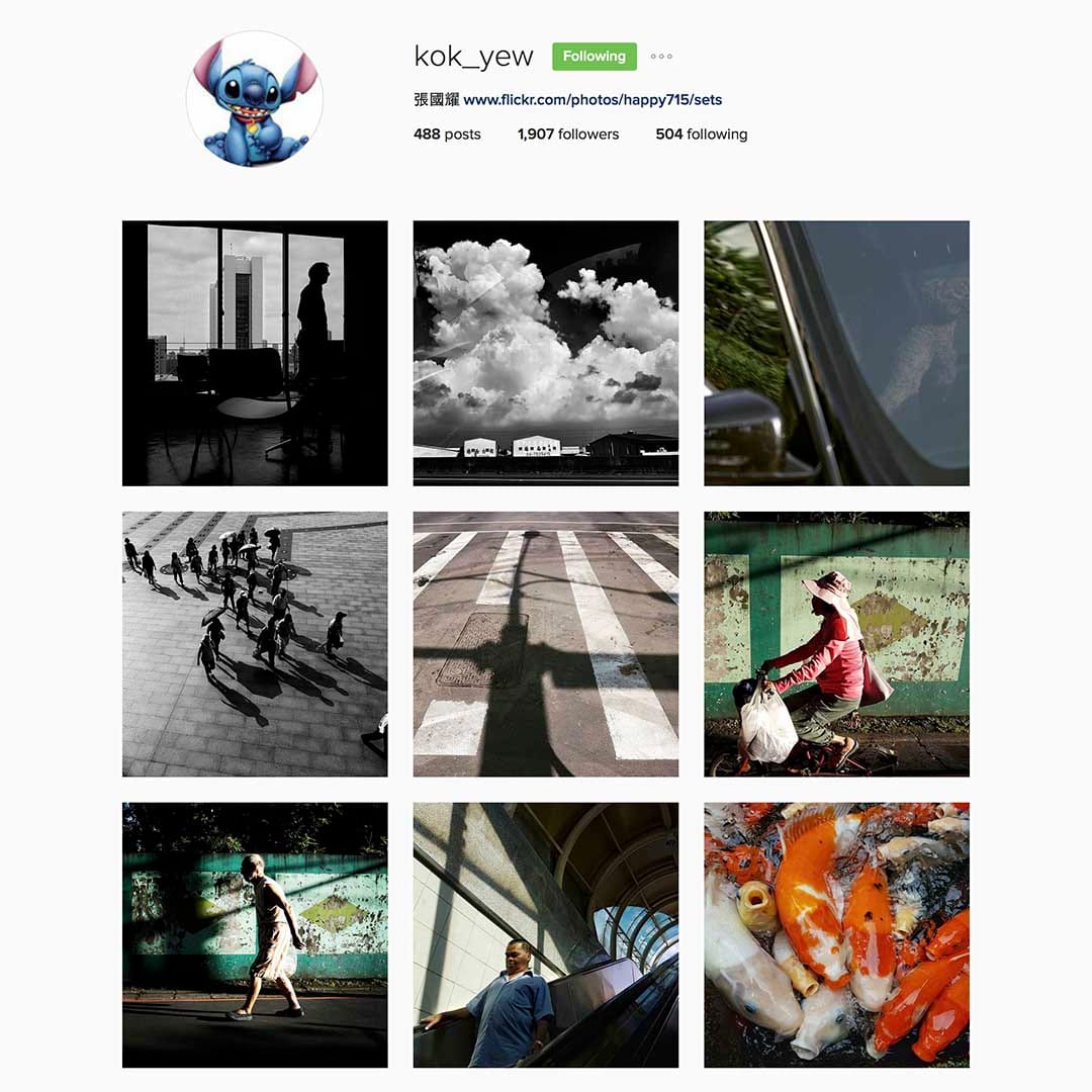 張國耀 (@kok_yew)，居於台灣的馬來西亞攝影師。