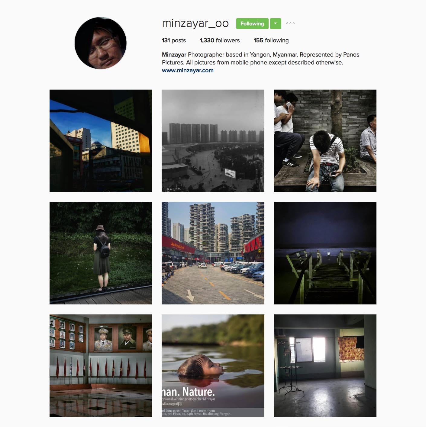 MinZayar Oo(@minzayar_oo)，Panos駐緬甸攝影師。曾在仰光攝影節、第九屆中國國際新聞攝影比賽、日本Days Japan國際新聞攝影獎等國際大賽中獲獎。