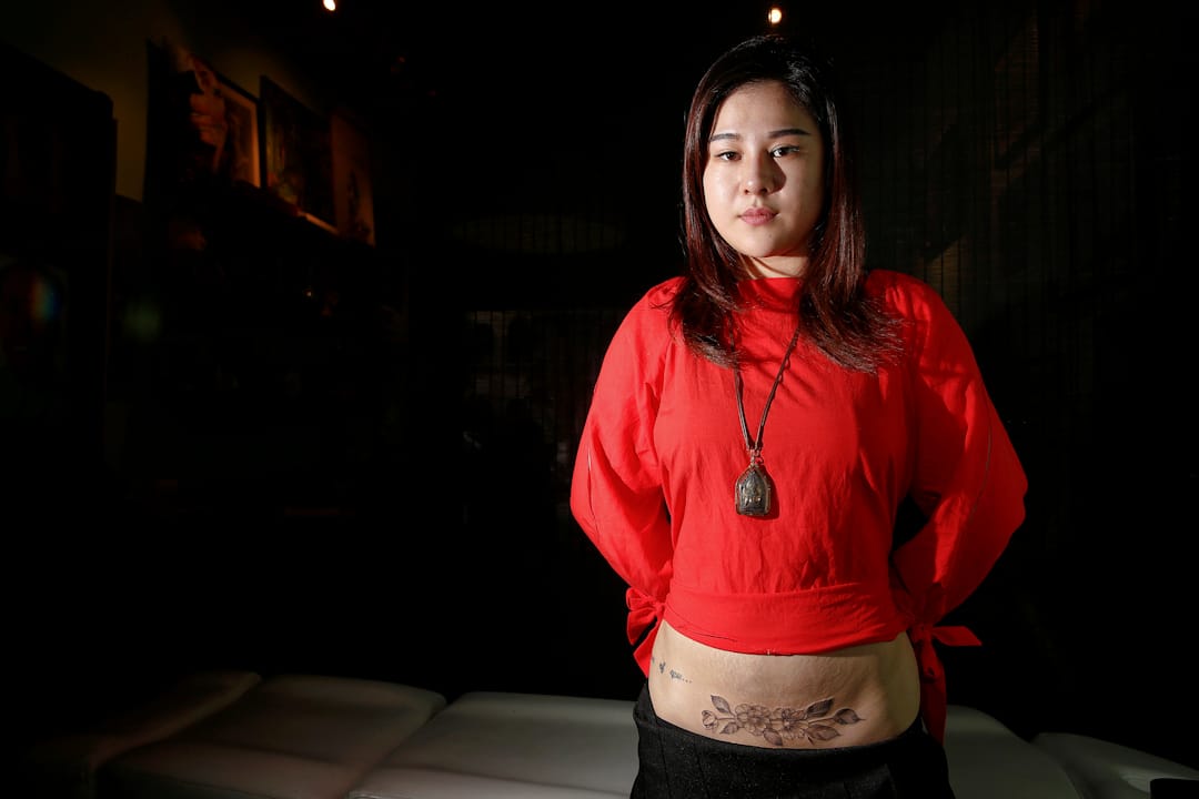 Kiki,25歲,育有一名5歲大的兒子。