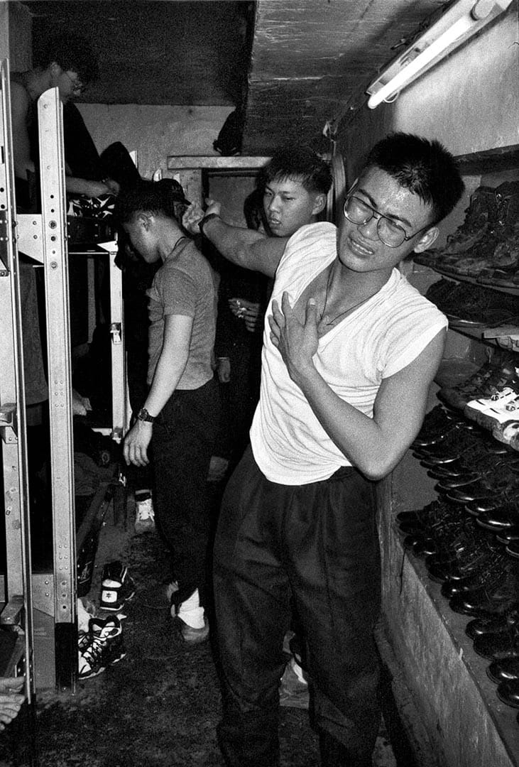 看見菜鳥做完體能表情痛苦的模樣,就想到自己曾經這般苦過。