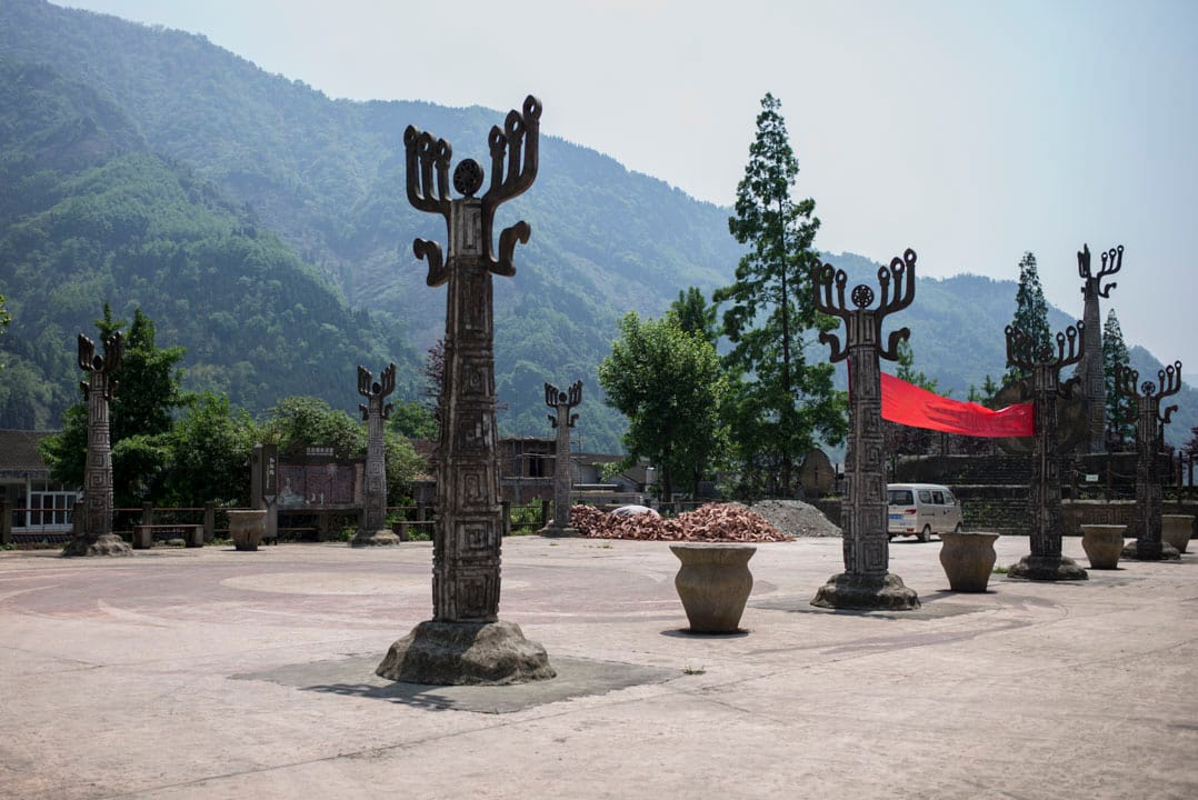 2018年,什邡紅白小學。