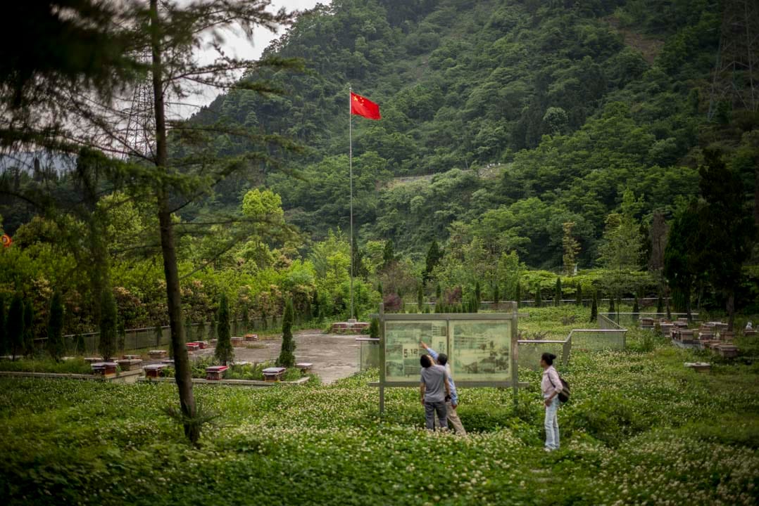 2018年,映秀小學 。