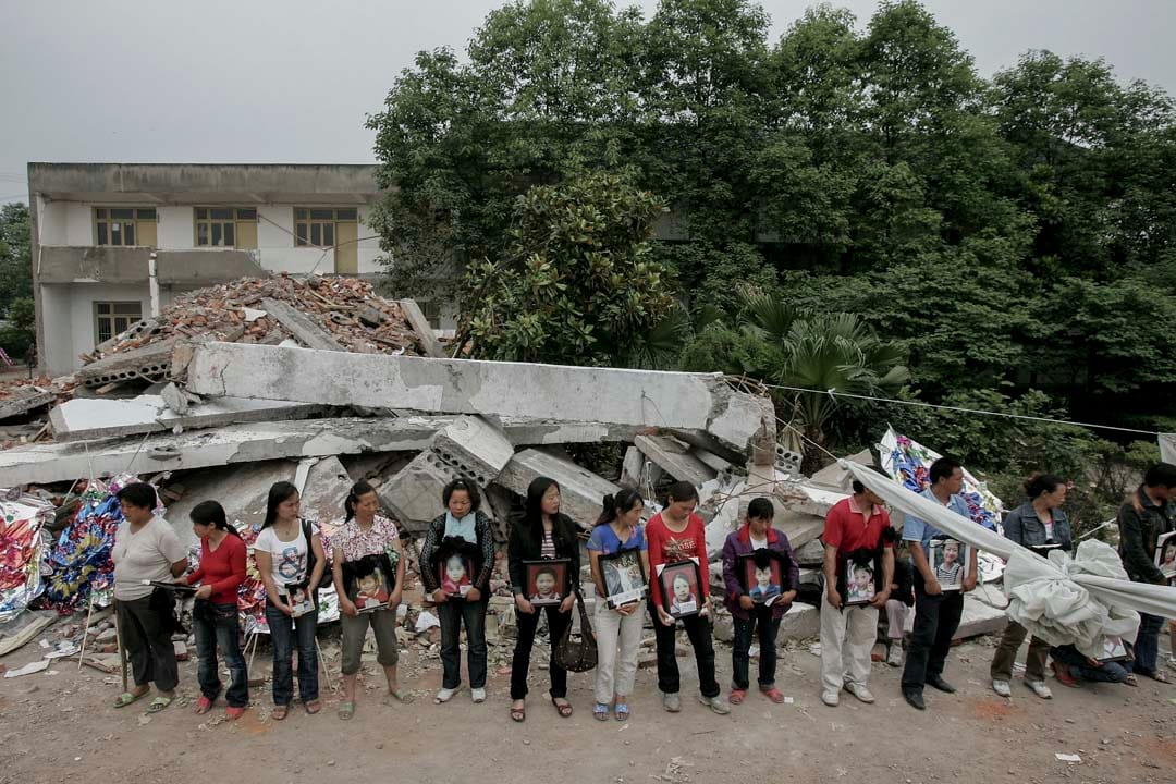 2008年,綿竹富新第二小學。