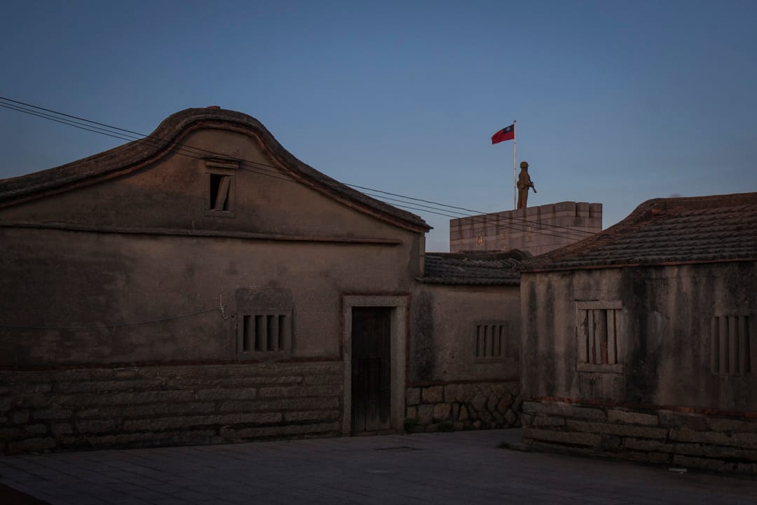 2018年8月21日，古宁头战役纪念碑旁的村落。