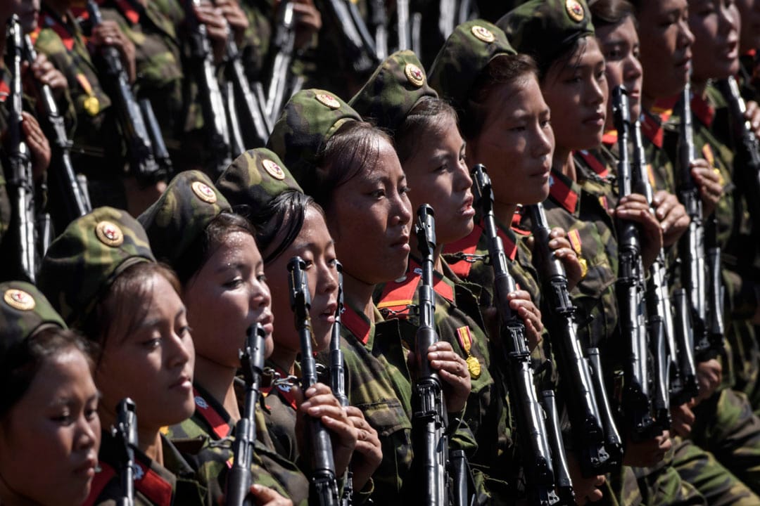 2018年9月9日，北韓慶祝建國70周年閱兵大典。