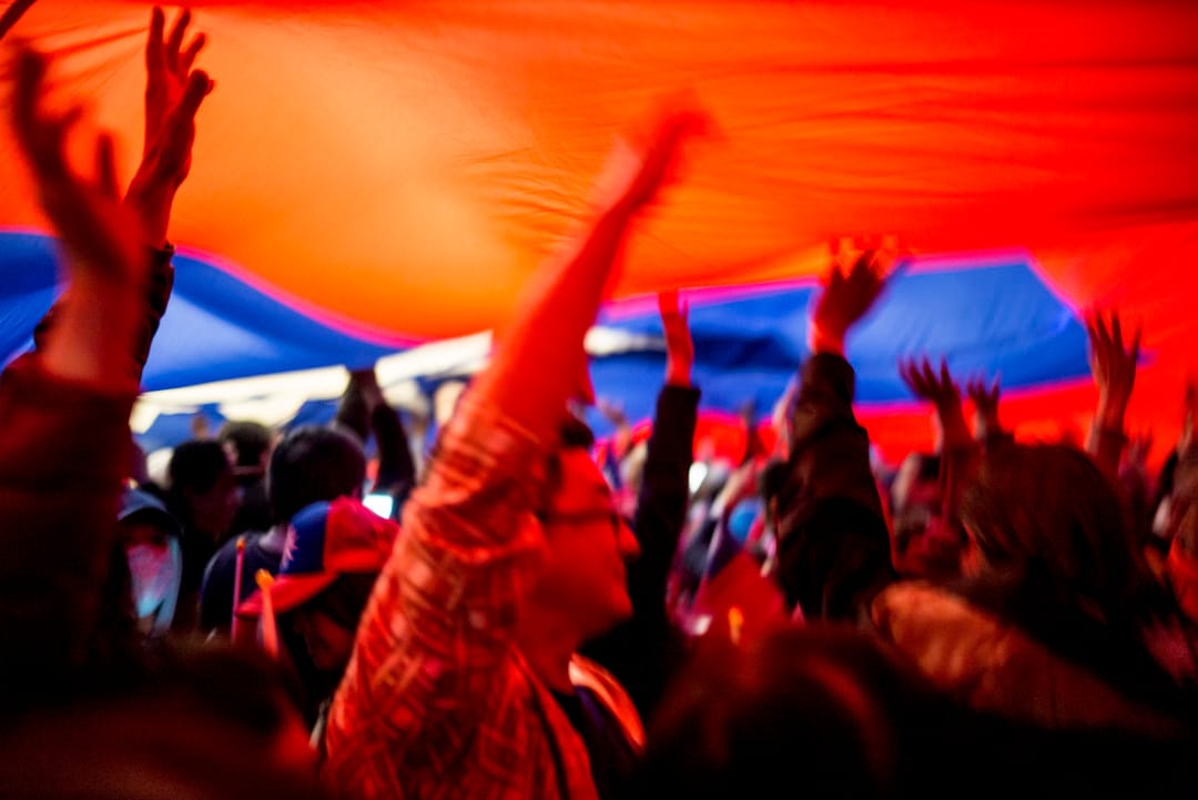 2020年1月9日，韓國瑜在凱道舉辦造勢晚會，韓辦宣布現場人數達一百萬。