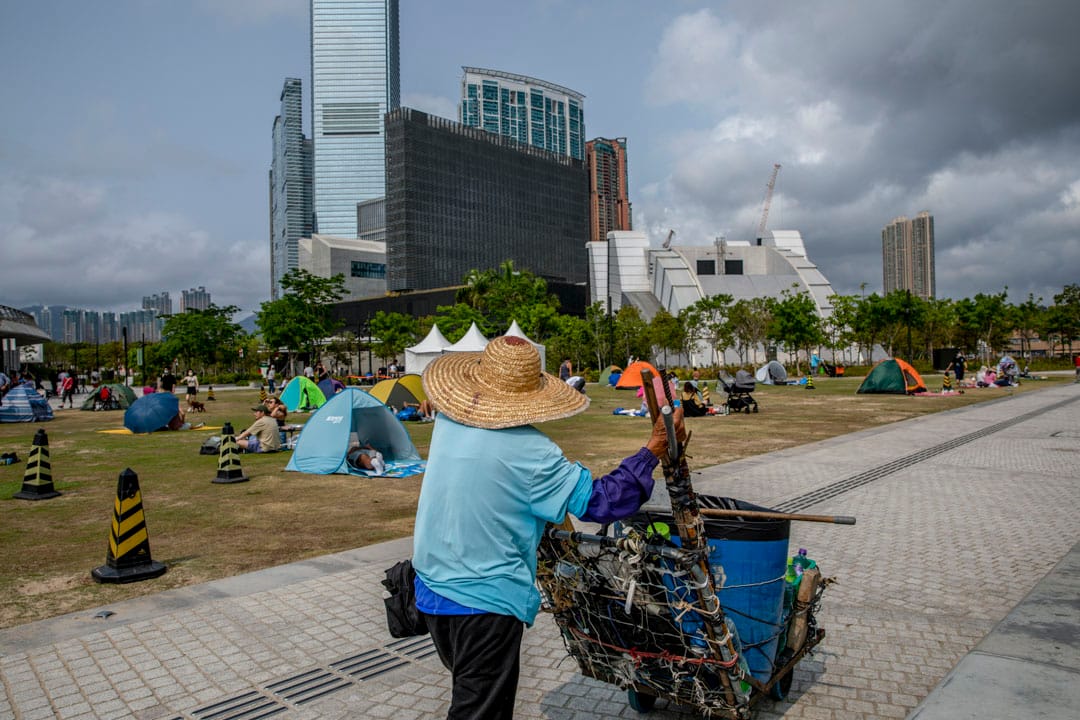 2021年3月29日，西九文化區M+博物館。