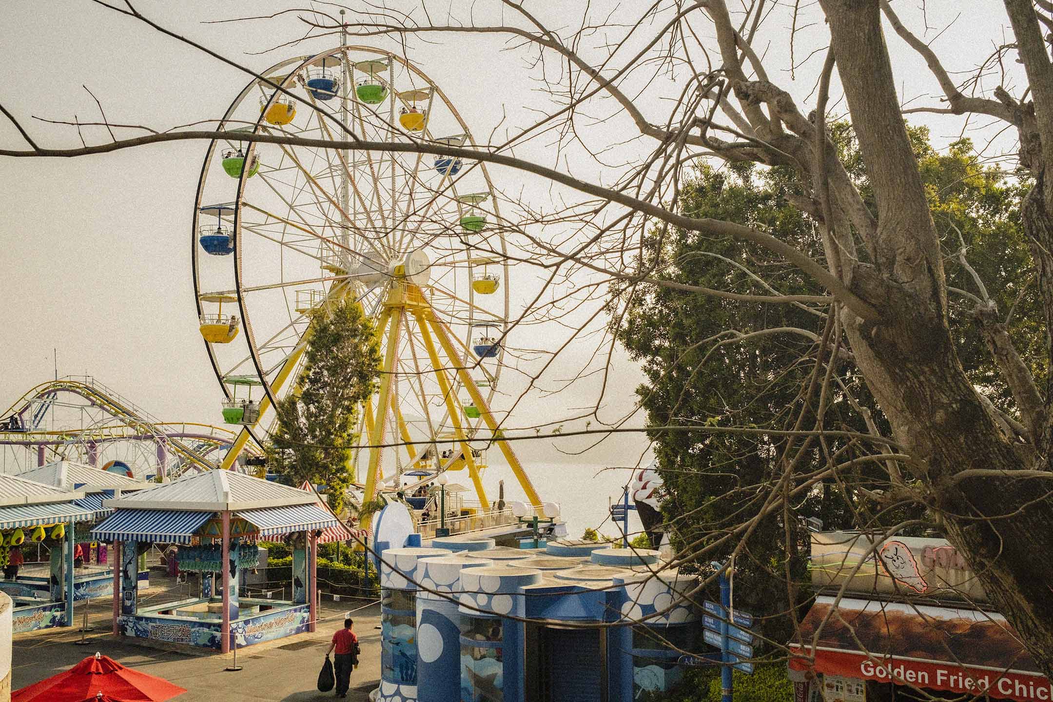 2021年3月18日,海洋公園摩天輪。