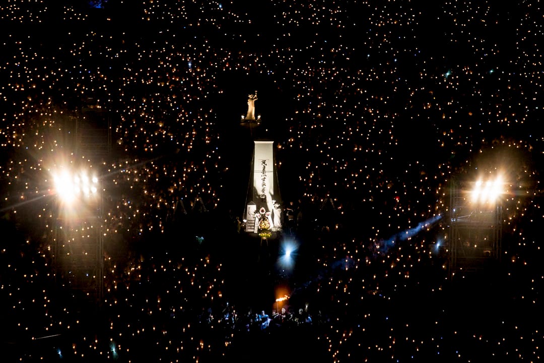 2018年6月4日,支聯會舉行「悼六四、抗威權」燭光晚會,大會宣佈有11萬5000人參與。