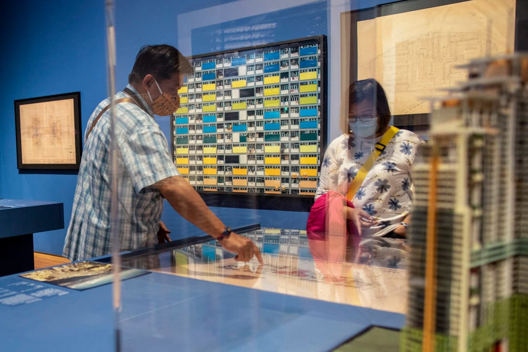 Michael Wolf 的攝影作品《彩虹邨》。