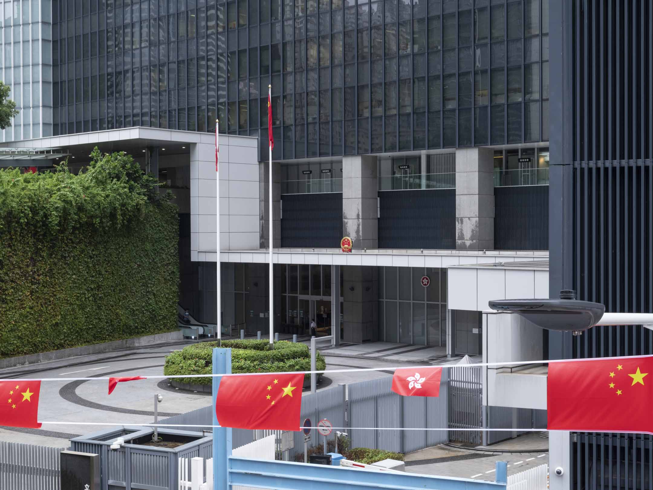 2022年9月30日,金鐘政府總部。