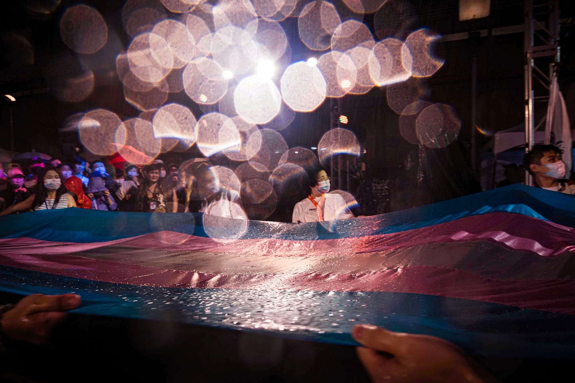 2022年10月28日,台北,第四屆台灣跨性別遊行。