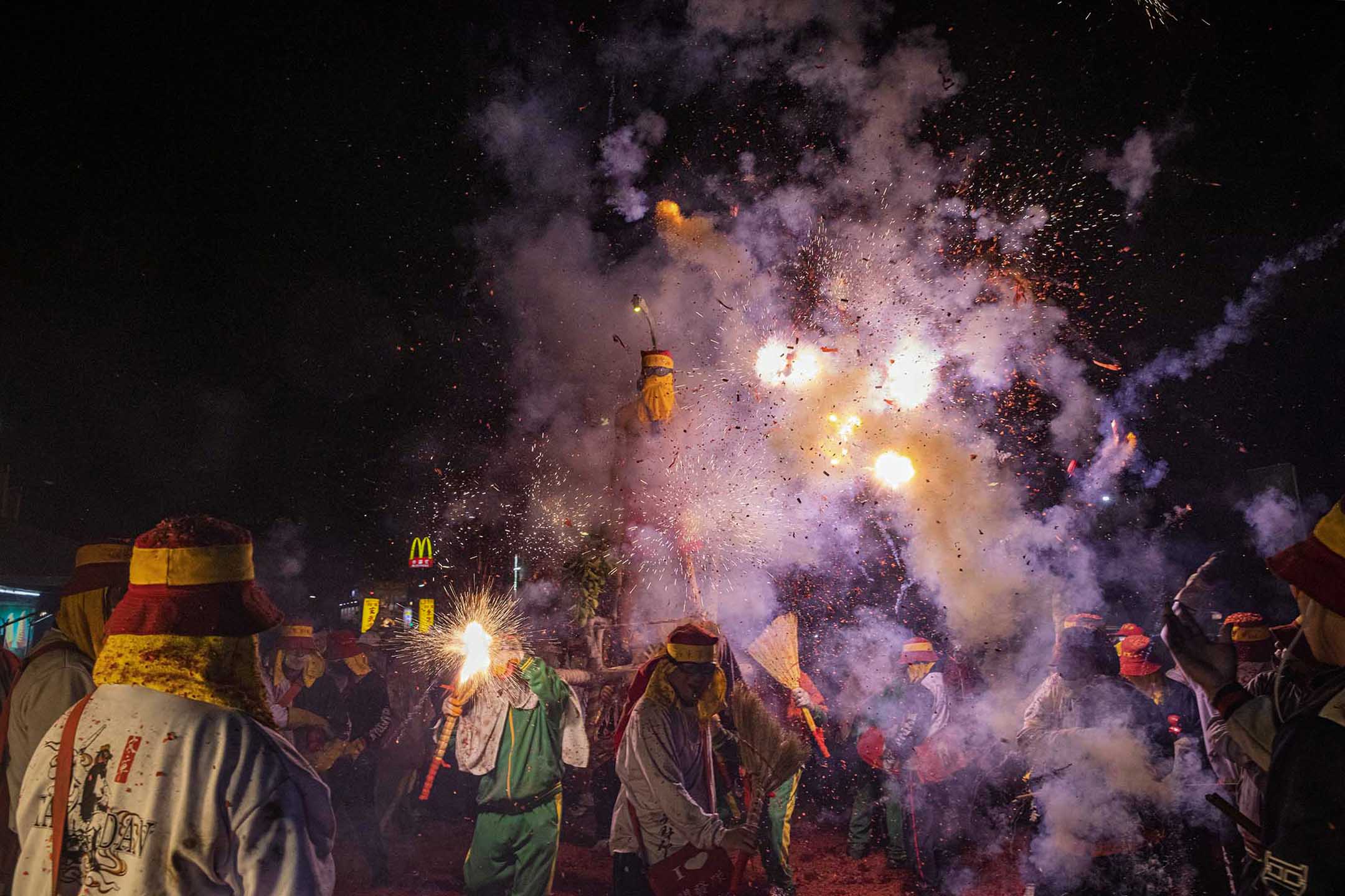 2023年2月5日,台東炸寒單。