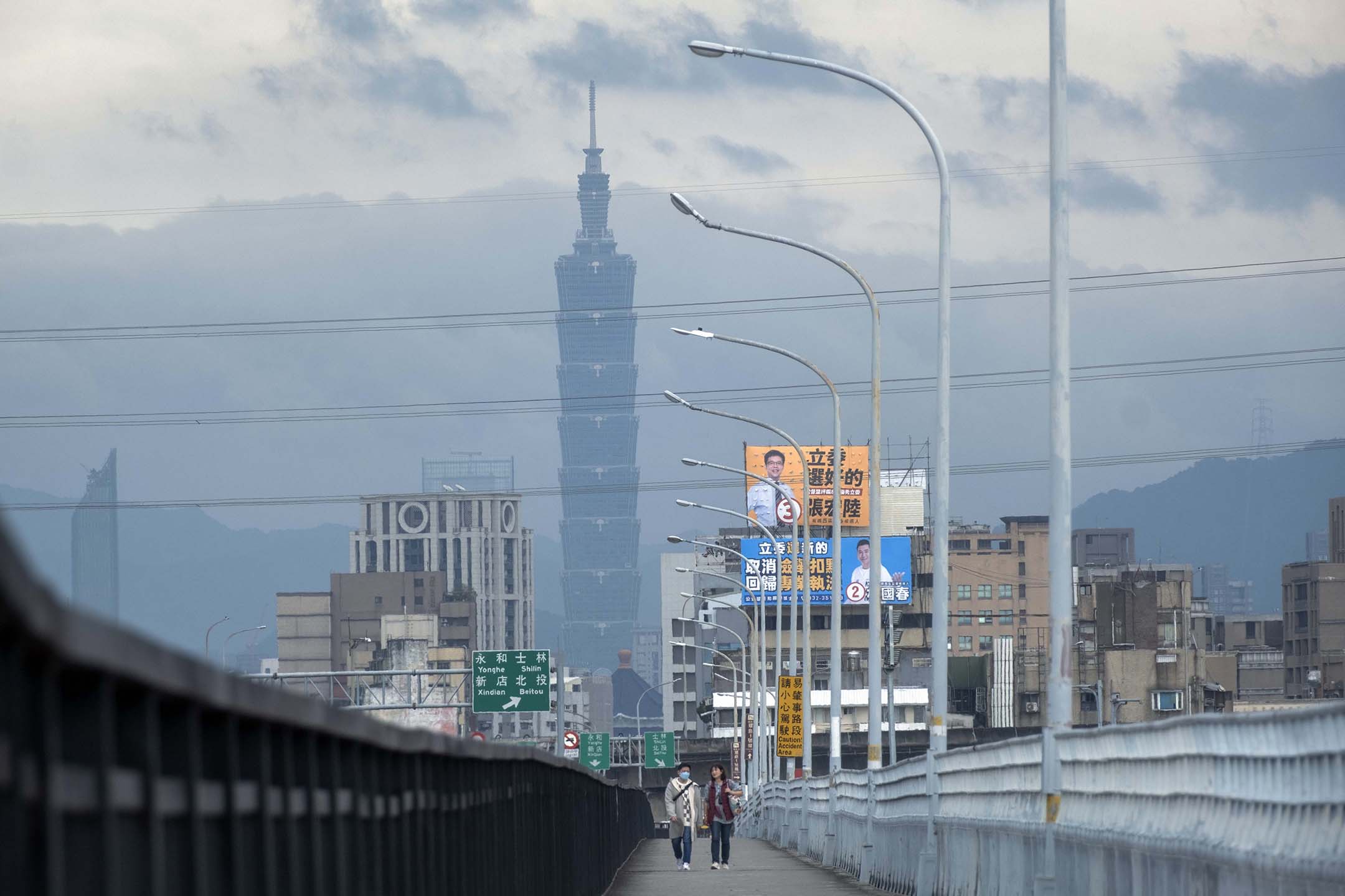 2024年1月8日,板橋。攝:陳焯煇/端傳媒