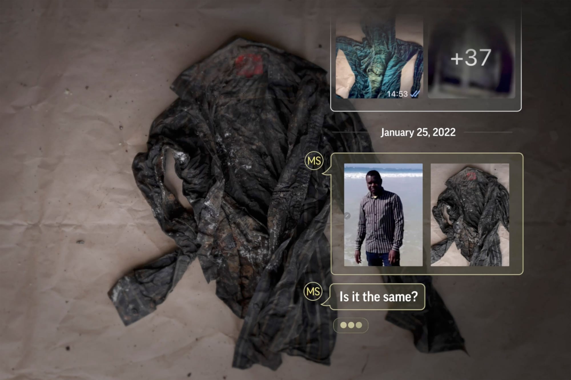 《漂流》截圖,攝:Felipe Dana and Renata Brito, 美聯社