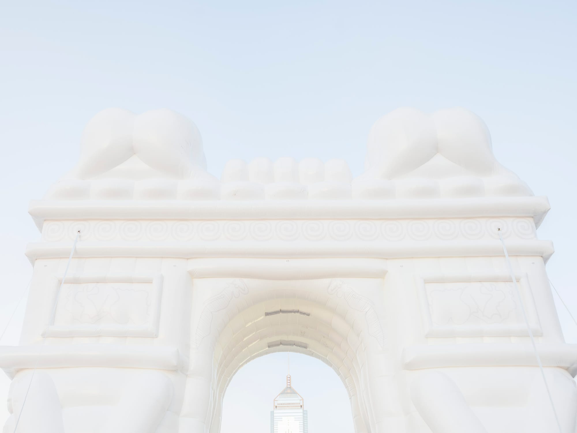 「法國凱旋門」。攝：林振東/端傳媒