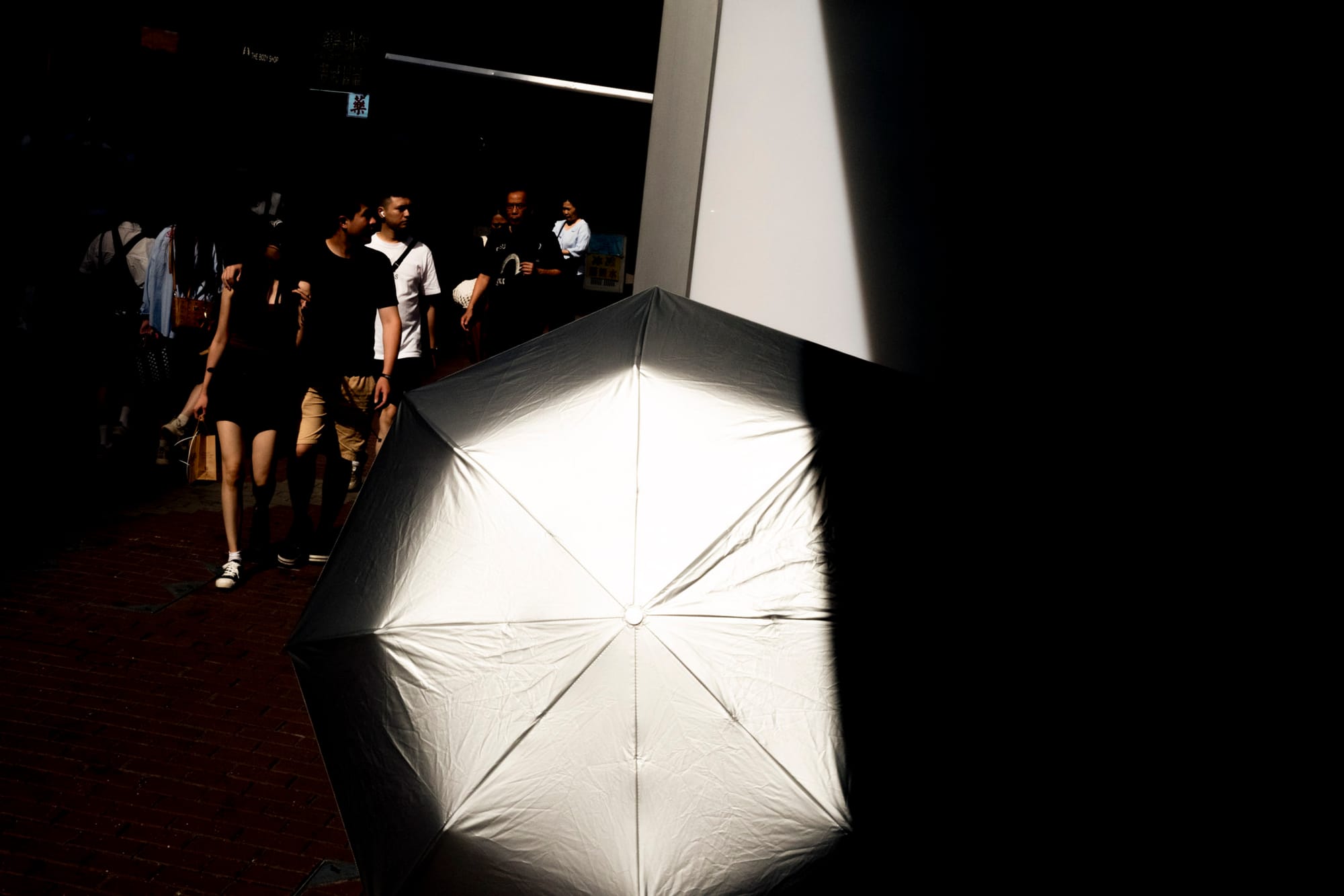 旺角，下午3點36分。攝：林振東/端傳媒 