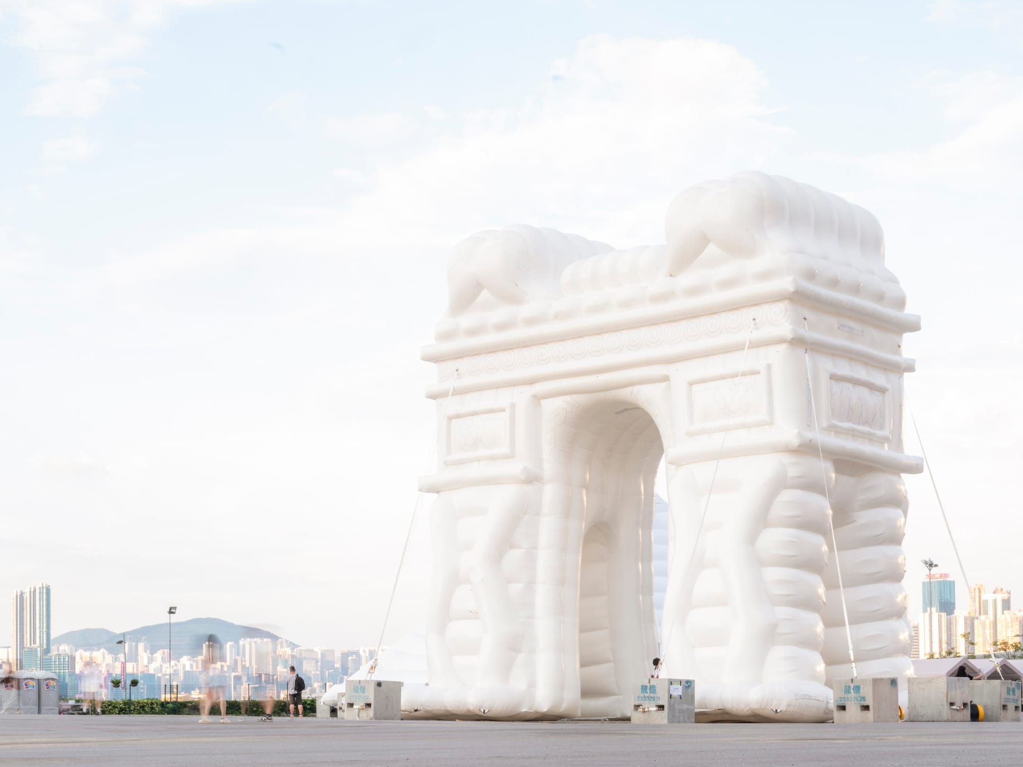 「法國凱旋門」。攝：林振東/端傳媒