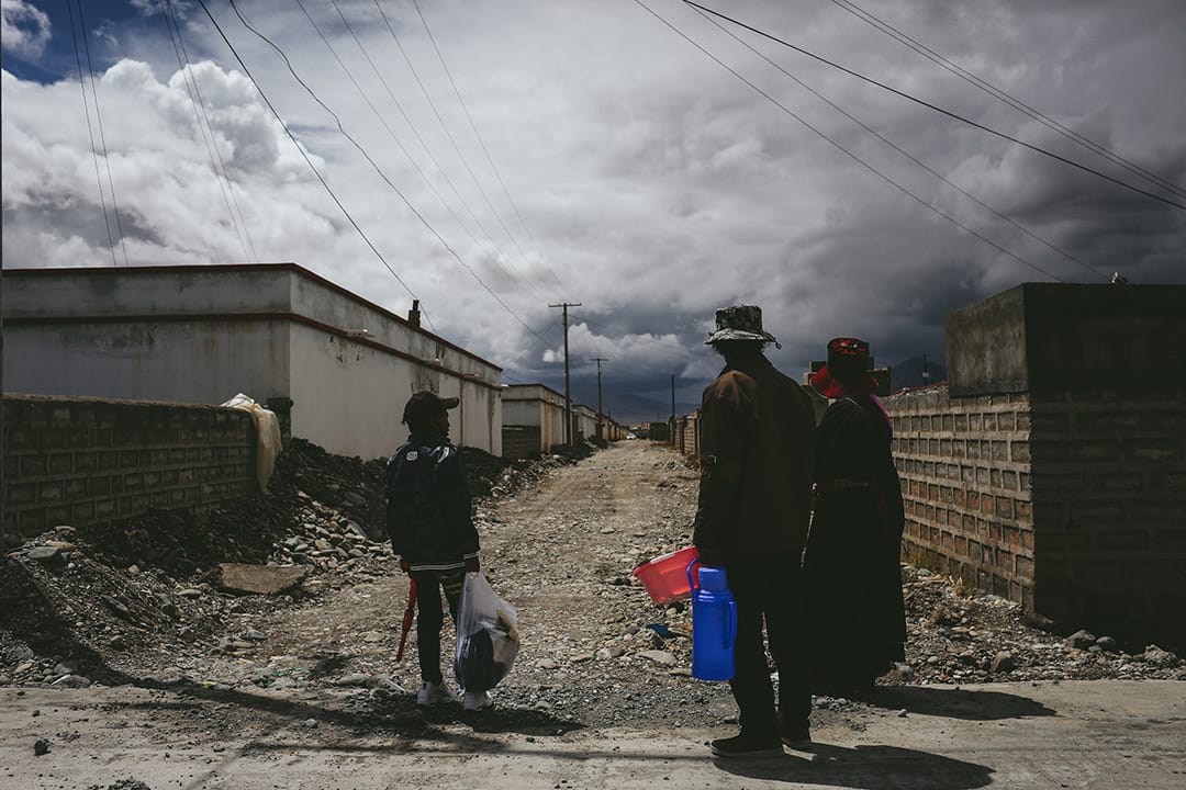 治多縣索加鄉移民村。攝 : 王嘉豪/端傳媒