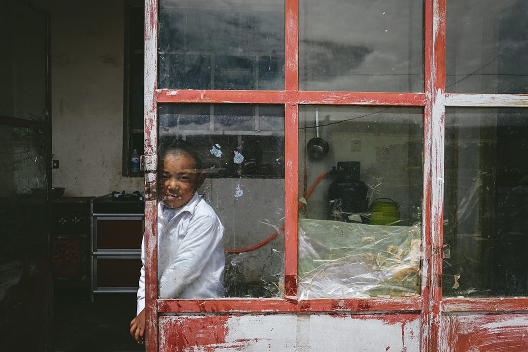 治多縣索加鄉移民村。攝 : 王嘉豪/端傳媒